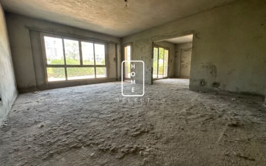 For sale Semi finished ground floor apartment